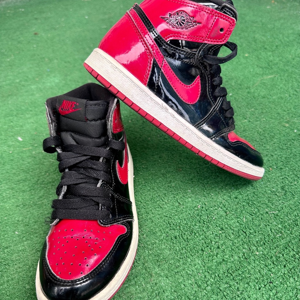 Jordan 1 Retro High OG Patent Bred YOUTH / preschool